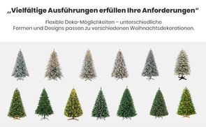 Vielfältige Ausführungen – Perfekt für jede Weihnachtsdekora