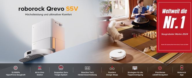 Roborock Qrevo S5V