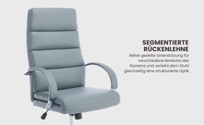 Segmentierte Rückenlehnenstruktur
