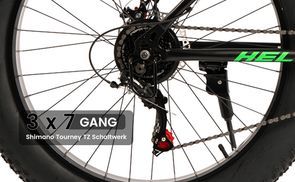 21-speed derailleur