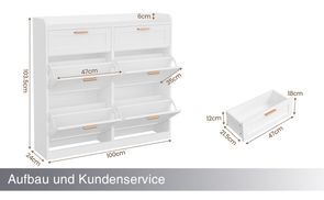 Aufbau und Kundenservice