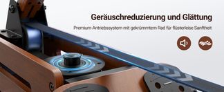 Glatte Schienen und Geräuschreduzierung Design