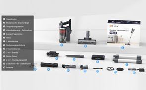 Zubehörset für Akku Staubsauger