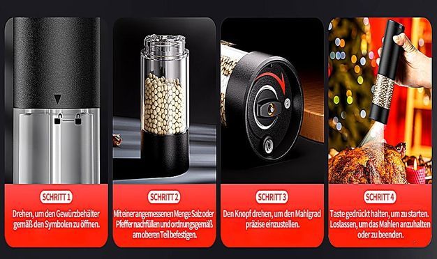 Einfach genial: mahlen, füllen, genießen