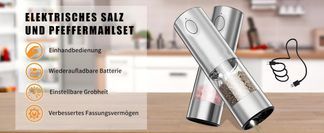 Elektrisch mahlen, einhändig genießen