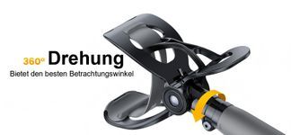 360° Verstellbare Halterung – Freie Blickwinkel: