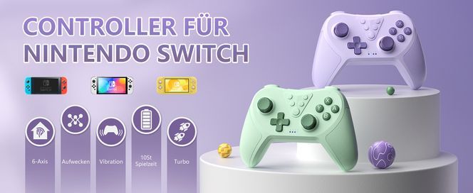 Switch Controller, Kabelloser Switch Pro Controller