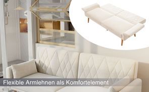 Flexible Armlehnen als Komfortelement