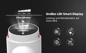 Großes LED-Touch-Display