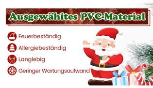 Üppige Kiefernnadeln aus PVC 