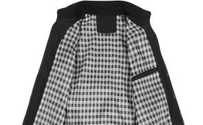 Einzigartiges kariertes Futter