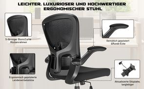 90° klappbare gepolsterte Armlehnen