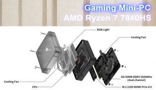 Dual Fan Design für effiziente Kühlung und stabile Leistung