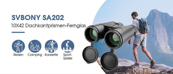 SA202 10X42mm Fernglas