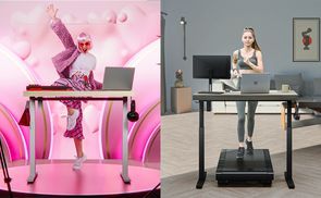 Flexibler Schreibtisch: Bewegung und Kreativität vereint