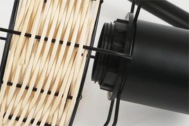 Lampenschirm mit Bambus