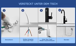  Versteckt unter dem Tisch