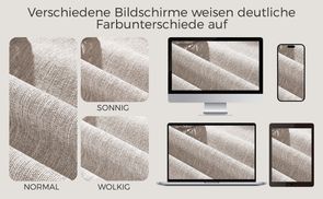 Hinweis zu Farbabweichungen: