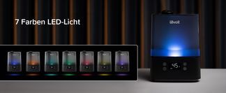 LED-Lichter: 7 verschiedene Farben