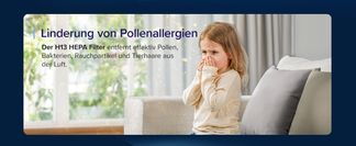Linderung von Pollenallergie