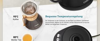 Bequeme Temperaturregelung