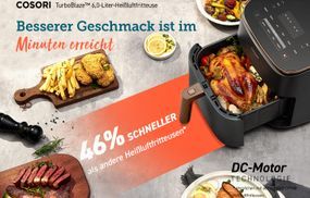 Frittiere schneller als jemals zu vor
