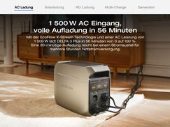 Ultraschnelles Laden, 0 100 % in 56 Minuten