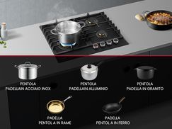 Gasherd mit 4 Brennern