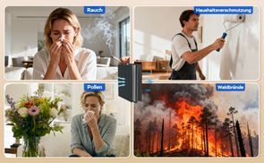 Effektive Reinigung verschiedener Schadstoffe