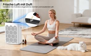 Angenehmes Raumklima durch Duftfunktion