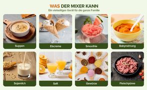 Präzise Steuerung für perfekte Mixergebnisse