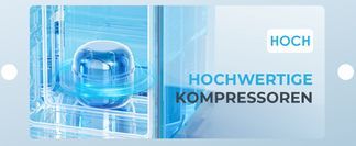 Leistungsstarker Kompressor für schnelle Kühlung