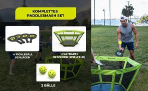 PaddleSmash Ersatzbälle 2er-Pack – Für Pickleball Indoor & Outdoor, Direkt Wieder Durchstarten