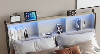 Stauraum am Kopfteil