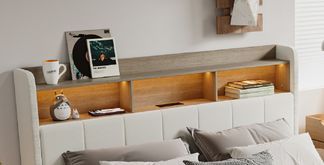 Stauraum am Kopfteil