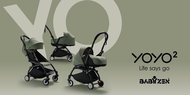 BABYZEN Kinderwagen-Tasche Becherhalter passend für das YOYO Gestell