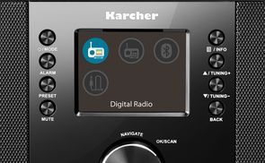 Karcher Digitale radio (DAB ) DAB 2420 nu online bestellen