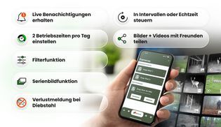 PRAKTISCHE KAMERAFUNKTIONEN über DÖRR App steuerbar