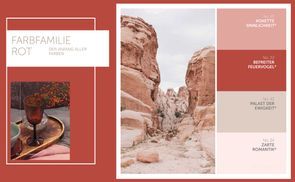 Farbfamilie Rot – Der Anfang aller Farben