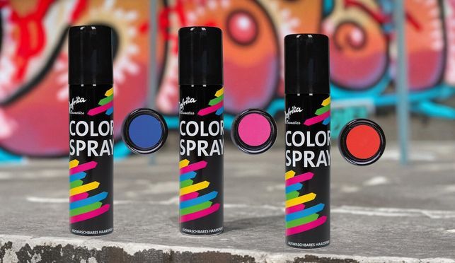 Jofrika Color Haarspray – Bunte Akzente für Party & Festival