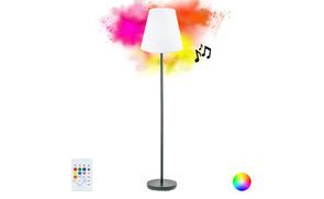 LED Solar Außenstehleuchte mit Lautsprecher