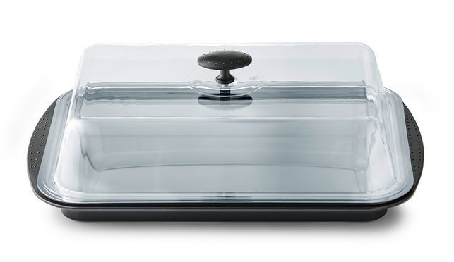 Betty Bossi Kühlplatte mit Deckel, 43x29 cm