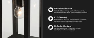 WETTERBESTÄNDIGER SCHUTZ NACH IP44