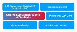 RGB Deckenleuchte: 