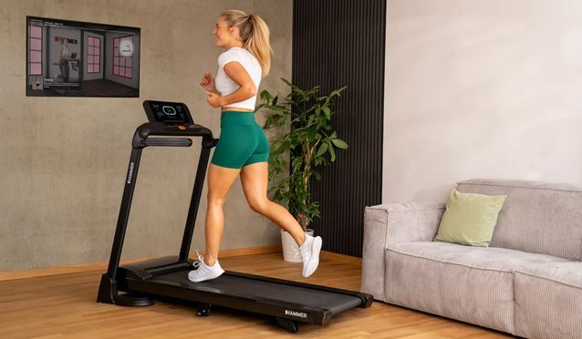 Smartes und platzsparendes Lauftraining!