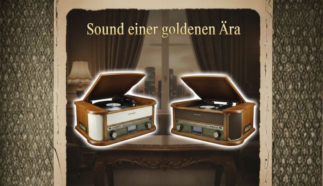 Soundmaster MCD5600 Plattenspeler Stereoanlage DAB+ Kassette CD USB Bluetooth Multifunktionsspieler Riemenantrieb Dabplus Ukw Rds Bluetooth Encoding Funktion Braun