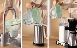 Wasserfiltern mit Style Nachhaltige Wasserfilert Kanne