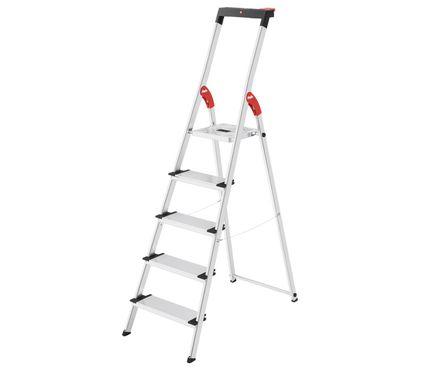 Hailo L75 ComfortLine Alu Sicherheits Haushaltsleiter