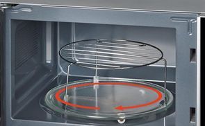 Drehteller und Grillrost