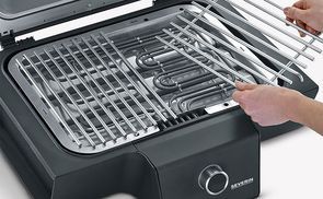 2 teiliger Grillrost für eine einfache, gründliche Reinigung